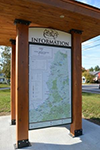 New Hampshire Grand roadside information kiosk